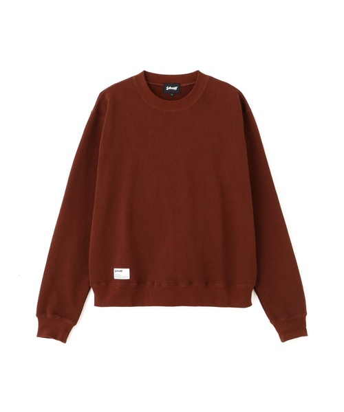 Schott(ショット)の「Schott/ショット/BLANK CREW SWEAT/ブランク クルー スウェット(スウェット・メンズ・ブラック/グレー/ブラウン・M/L/XL)」の20枚目の写真