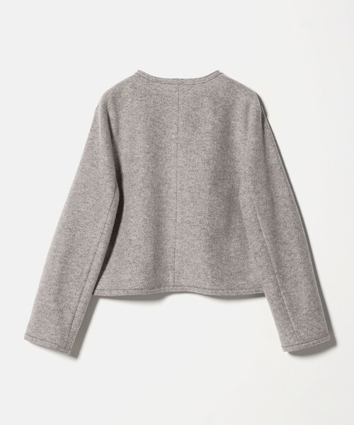 Steven Alan（スティーブンアラン）の「＜Steven Alan＞ボア ノーカラー ジャケット（ノーカラージャケット・レディース・グレー系/ブラック・M/S）」の13枚目の写真