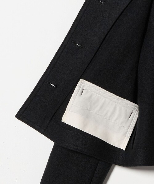 セール】＜Steven Alan＞ボア ノーカラー ジャケット（ノーカラー