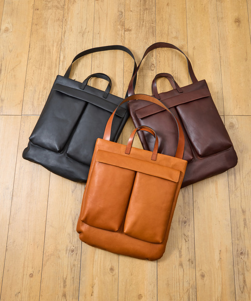 SLOW スロウ / cb -2way helmet bag- クロムステアレザーショルダー