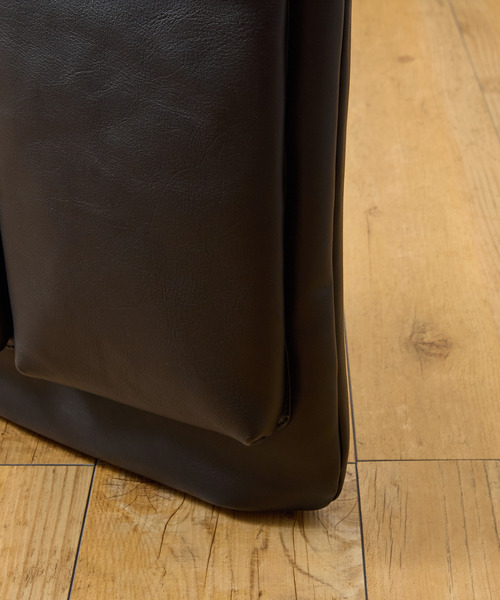 SLOW(スロウ)の「SLOW スロウ / cb -2way helmet bag- クロムステアレザーショルダーバッグ 牛革ヘルメットバッグ / 858S71R(トートバッグ・メンズ・ブラック/チョコ/キャメル・FREE)」の12枚目の写真