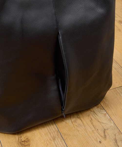 SLOW(スロウ)の「SLOW スロウ / cb -2way helmet bag- クロムステアレザーショルダーバッグ 牛革ヘルメットバッグ / 858S71R(トートバッグ・メンズ・ブラック/チョコ/キャメル・FREE)」の17枚目の写真