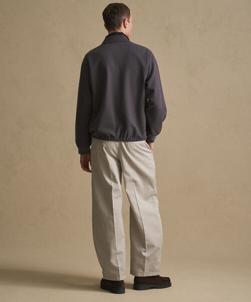 PUBLIC TOKYO（パブリックトウキョウ）の「ブークレハーフジップスウェット（スウェット・メンズ・ダークネイビー/ダークグレー・1/2）」の17枚目の写真