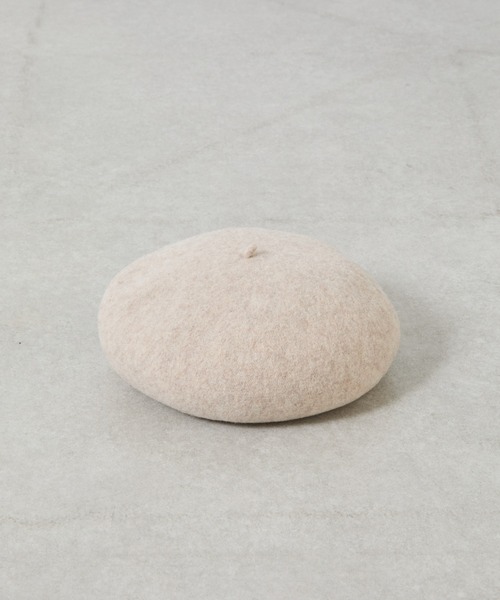 COLONY 2139（コロニートゥーワンスリーナイン）の「ウールベレー帽（ハンチング/ベレー帽・レディース・ベージュ/ブラック/グレー・FREE）」の3枚目の写真