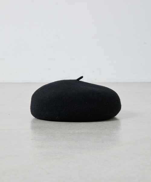 COLONY 2139（コロニートゥーワンスリーナイン）の「ウールベレー帽（ハンチング/ベレー帽・レディース・ベージュ/ブラック/グレー・FREE）」の5枚目の写真