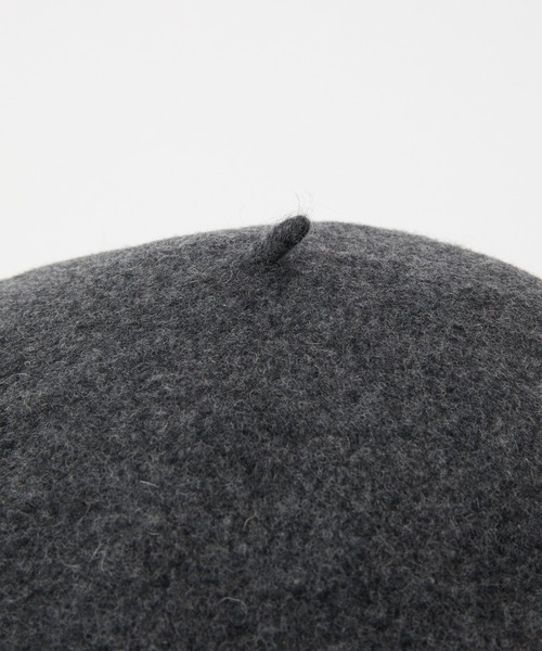 COLONY 2139（コロニートゥーワンスリーナイン）の「ウールベレー帽（ハンチング/ベレー帽・レディース・ベージュ/ブラック/グレー・FREE）」の10枚目の写真