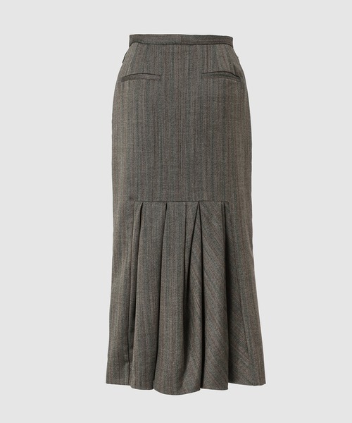 DRIES VAN NOTEN(ドリスヴァンノッテン)の「SANDORA L EMB 2250 W.W.SKIRT(スカート・レディース・グレー系その他・34/36)」の4枚目の写真