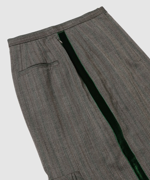 DRIES VAN NOTEN(ドリスヴァンノッテン)の「SANDORA L EMB 2250 W.W.SKIRT(スカート・レディース・グレー系その他・34/36)」の6枚目の写真