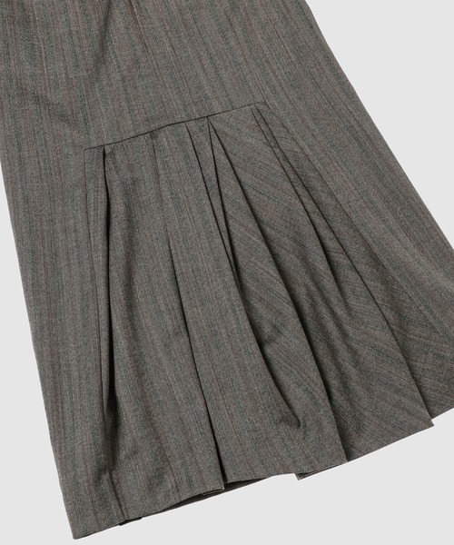 DRIES VAN NOTEN(ドリスヴァンノッテン)の「SANDORA L EMB 2250 W.W.SKIRT(スカート・レディース・グレー系その他・34/36)」の10枚目の写真