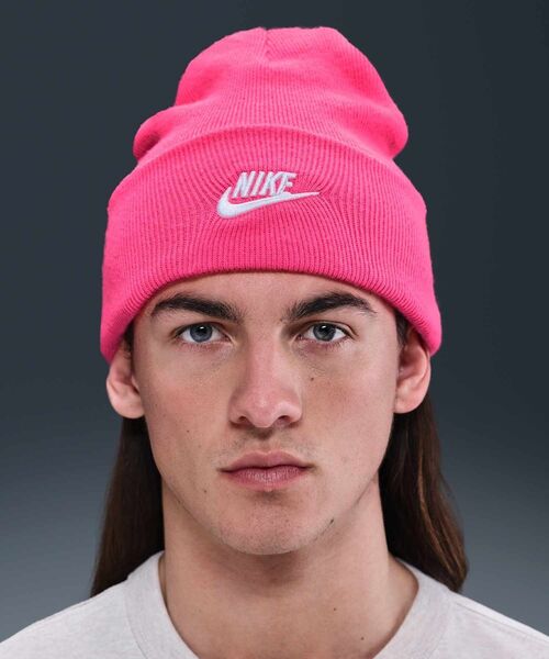 ビーニー2点　ピンク　グリーン ナイキ ピーク フューチュラ ビーニー / Nike Peak Futura Beanie