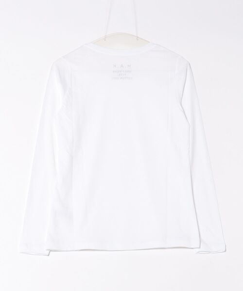 H.A.K(ハク)の「ウルティマコットン強撚天竺長袖カットソー(Tシャツ/カットソー・レディース・ホワイト/グレー/ブラック/チャコール・FREE)」の5枚目の写真