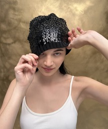 ARMANI EXCHANGE | 【A|X アルマーニ エクスチェンジ】NL スパンコール ニットキャップ(ニットキャップ/ビーニー)