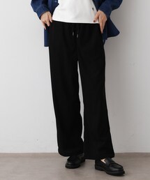 Dessin | 【ウエストゴム・洗える】ソフトコーデュロイイージーパンツ(その他パンツ)