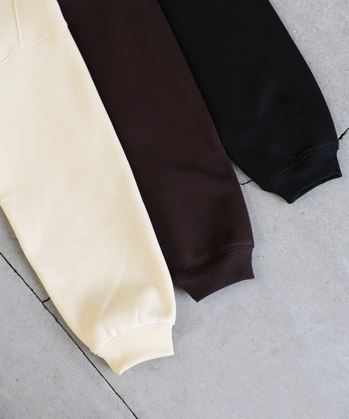 select MOCA（セレクトモカ）の「フロントドロストソフトタッチスウェット（スウェット・レディース・ブラウン/アイボリー/ブラック・FREE）」の20枚目の写真