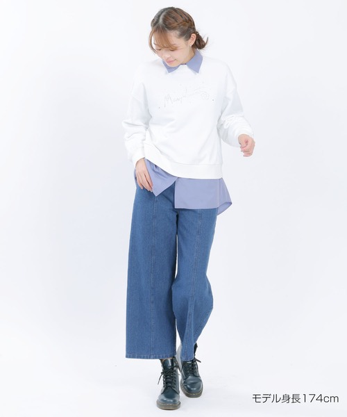 バックロゴシャツ ブラウス（シャツ/ブラウス）｜MARY QUANT（マリー