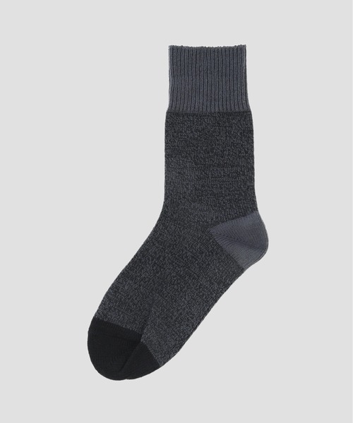 MHL.（エムエイチエル）の「MELANGE COTTON SOCKS（ソックス/靴下・レディース・ピンク/ベージュ系その他/ブルー系その他4・FREE）」の2枚目の写真