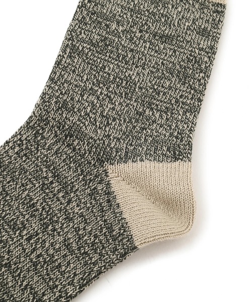 MHL.（エムエイチエル）の「MELANGE COTTON SOCKS（ソックス/靴下・レディース・ピンク/ベージュ系その他/ブルー系その他4・FREE）」の5枚目の写真