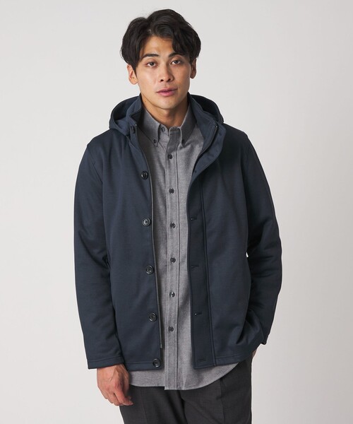 セール】ニット フリース フードブルゾン＜A DAY IN THE LIFE