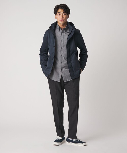 セール】ニット フリース フードブルゾン＜A DAY IN THE LIFE