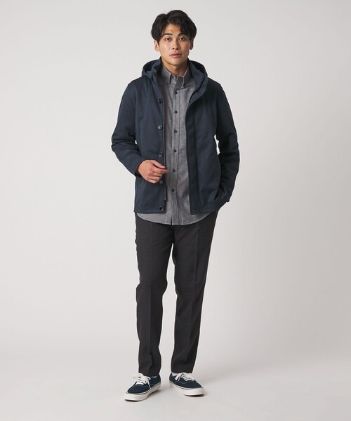 セール】ニット フリース フードブルゾン＜A DAY IN THE LIFE