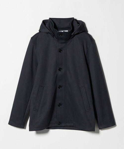 A DAY IN THE LIFE UNITED ARROWS(アデイインザライフユナイテッドアローズ)の「ニット フリース フードブルゾン<A DAY IN THE LIFE>(ブルゾン・メンズ・ネイビー/ダークグレー・M/L)」の14枚目の写真