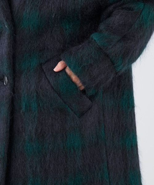 MICA&DEAL(マイカ&ディール)の「【TICCA】チェックシャギーテントコート(その他アウター・レディース・チェック・FREE)」の13枚目の写真