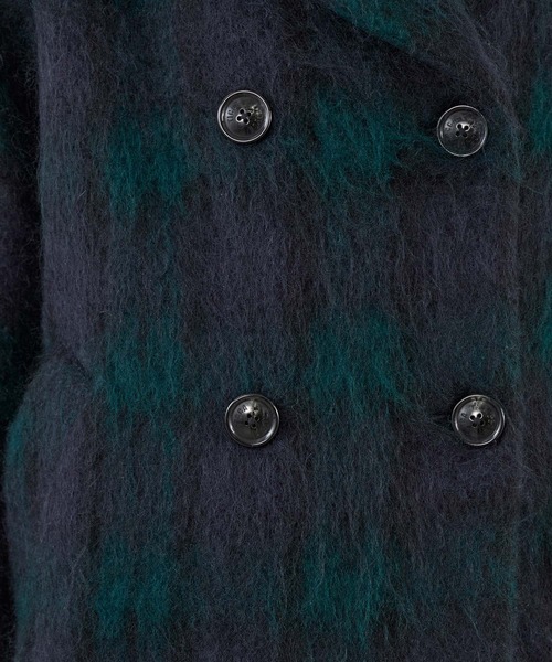 MICA&DEAL(マイカ&ディール)の「【TICCA】チェックシャギーテントコート(その他アウター・レディース・チェック・FREE)」の16枚目の写真