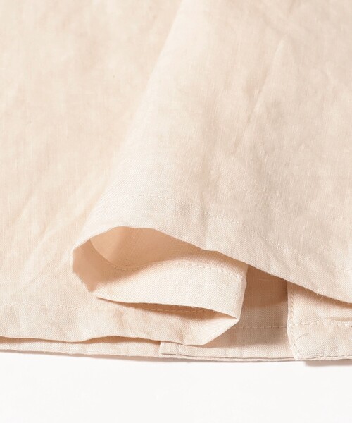 BEAMS F（ビームスエフ）の「*A VONTADE / リネン イタリアンカラー ショートスリーブシャツ（シャツ/ブラウス・メンズ・ブラック/オフホワイト・S/M/L）」の8枚目の写真