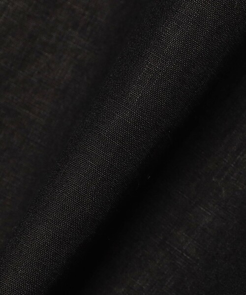 BEAMS F（ビームスエフ）の「*A VONTADE / リネン イタリアンカラー ショートスリーブシャツ（シャツ/ブラウス・メンズ・ブラック/オフホワイト・S/M/L）」の11枚目の写真