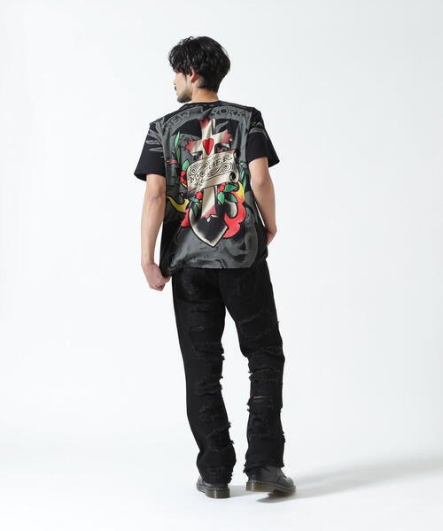 Ed Hardy/エド ハーディー/EDMG SS TEE_NYC（Tシャツ/カットソー）｜Ed
