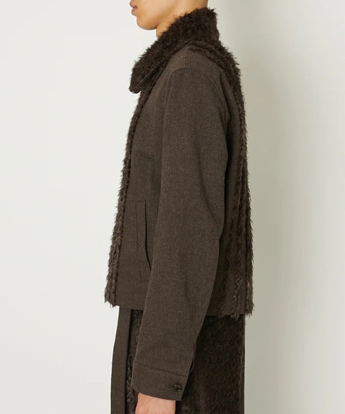 TAAKK】FUR TWEED ZIP BLOUSON（ブルゾン）｜TAAKK（ターク）の