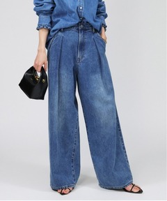 【新品】バビロンbabyloneデニムタックパンツ38 BABYLONE｜デニムタックパンツ | Rakuten Fashion(楽天ファッション