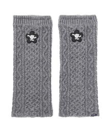PEARLY GATES（パーリーゲイツ）の「【PEARLY GATES】フラワーワッペンアラン編みニットレッグウォーマー（レッグウォーマー・メンズ）」