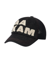 AAKAM(A[J)Denim Trucker Cap (Black)(Lbv)