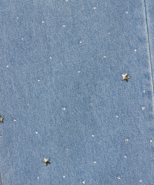 Midnight Move(ミッドナイトムーブ)の「ss cubic pants (blue)(デニムパンツ・レディース・その他・SMALL/MEDIUM)」の2枚目の写真