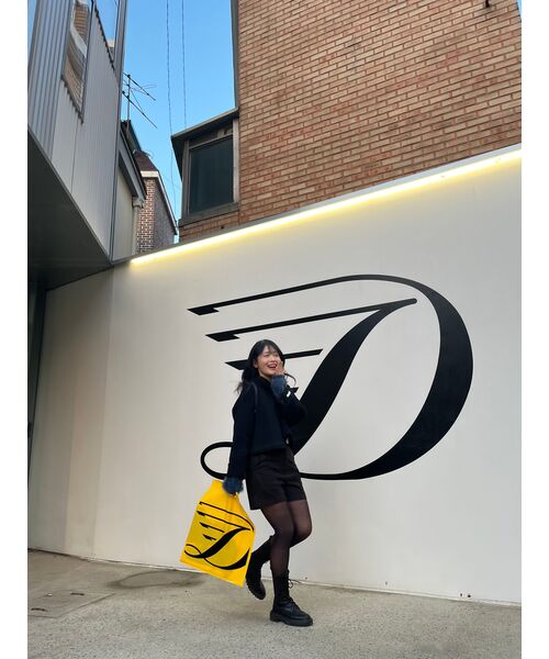 MUSINSA STANDARD WOMAN（ムシンサスタンダードウーマン）の「ウィメンズカシミヤブレンドショートマックコート[ブラック]（チェスターコート・レディース・その他・SMALL/MEDIUM/LARGE/X-SMALL）」の6枚目の写真