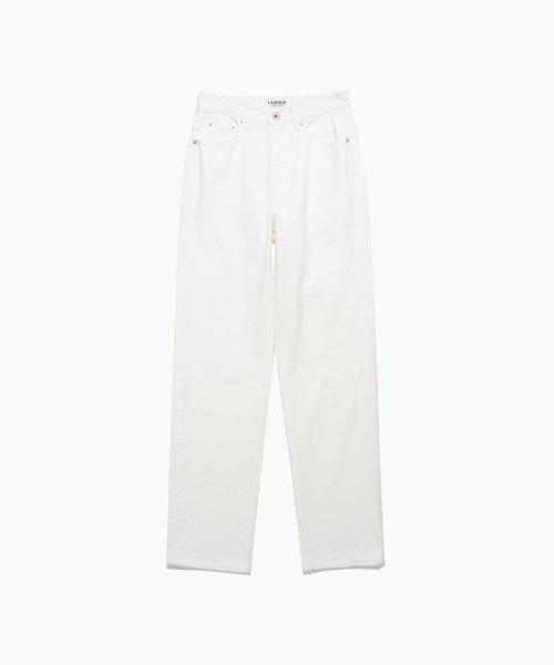 TTUDEMENT(トュードメント)の「WASHING DENIM PANTS WHITE(デニムパンツ・レディース・その他・SMALL/MEDIUM)」の4枚目の写真