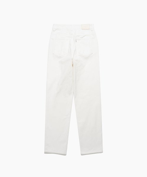 TTUDEMENT(トュードメント)の「WASHING DENIM PANTS WHITE(デニムパンツ・レディース・その他・SMALL/MEDIUM)」の5枚目の写真
