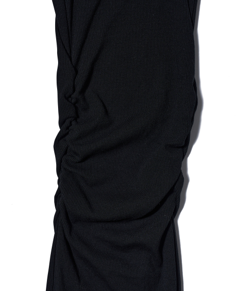 YOUHEE(ユヒ)の「BASIC SHIRRING LAYERED SKIRT PANTS BLACK(その他パンツ・レディース・その他・SMALL/MEDIUM)」の5枚目の写真