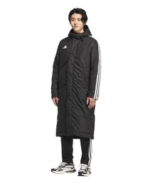 アディダス adidas スリーストライプス ルーズフィット ロング ボアコート