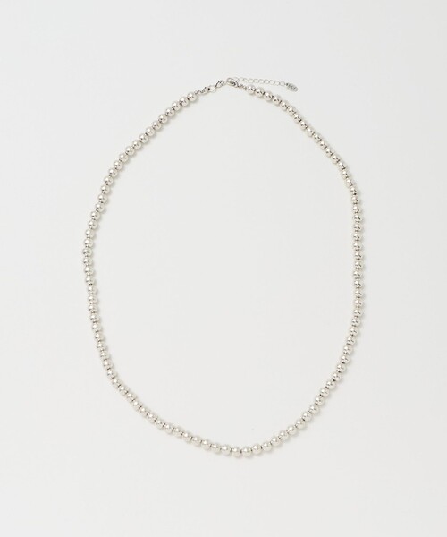 BEAUTY&YOUTH UNITED ARROWS（ビューティーアンドユースユナイテッドアローズ）の「ボールチェーン 4連ネックレス（ネックレス・レディース・シルバー・FREE）」の8枚目の写真