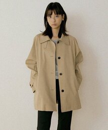 LINGSEOUL（リングソウル）の「pleated raglan half coat-deep beige（トレンチコート）」