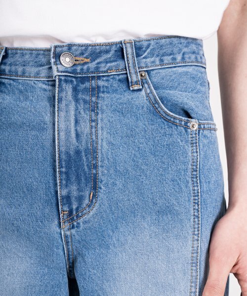 ROUGHNECK(ラフネック)の「カーブラインセミワイドデニムパンツ中青(デニムパンツ・メンズ・その他・L(32)/M(30)/XL(34))」の5枚目の写真