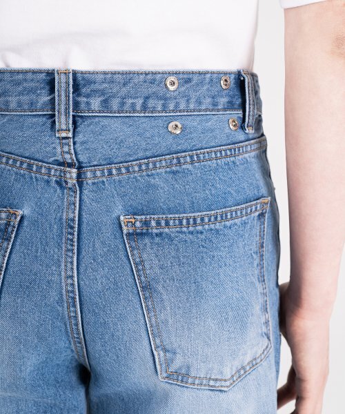ROUGHNECK(ラフネック)の「カーブラインセミワイドデニムパンツ中青(デニムパンツ・メンズ・その他・L(32)/M(30)/XL(34))」の6枚目の写真