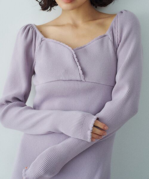 セール】femi rib knit dress（ワンピース）｜CODE A（コードエー）の