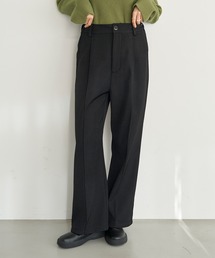 mil（ミル）の「裏ボア センタータックセミワイドパンツ【585115】（その他パンツ）」