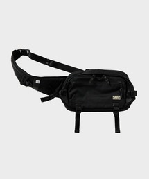 AS2OV | CORDURA DOBBY 305D WAIST-BLACK(ボディバッグ/ウエストポーチ)