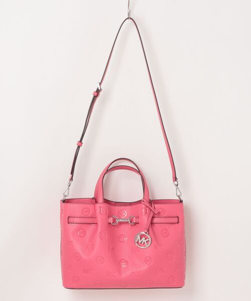 MICHAEL KORS(マイケルコース)の「CARSON MD CZ SATCHEL サッチェル(ハンドバッグ・レディース・ピンク系・FREE)」の1枚目の写真