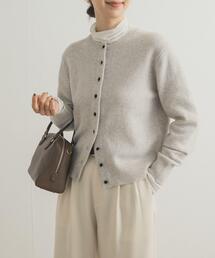 URBAN RESEARCH DOORS | ウールサテン釦コンパクトカーディガン(カーディガン/ボレロ)