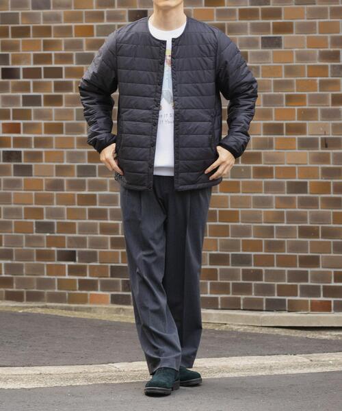 ITEMS URBANRESEARCH（アイテムズ アーバンリサーチ）の「『静電気防止/撥水/防水』高機能 パデッドジャケット（ダウンジャケット/コート・メンズ・ダークグレー/ブラック・MEDIUM/LARGE）」の17枚目の写真